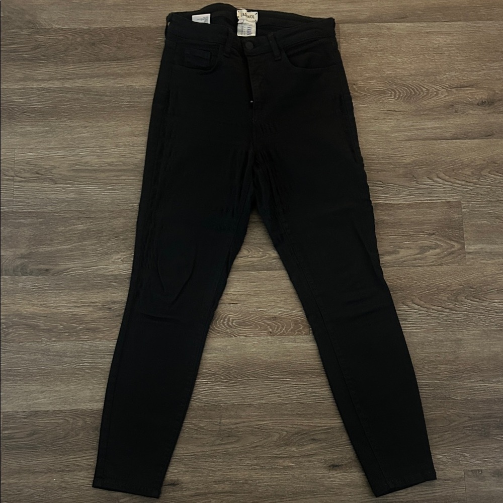 L'AGENCE Classic Black Skinny Jeans size 27